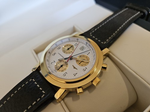 Chronographe suisse longines - chronographe,