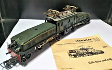 ELECTRIC LOCOMOTIVE TRAIN SBB Märklin 3015 KROKODIL HO + ORIGINAL BOOKLET XX