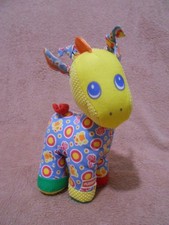 Doudou peluche hochet Girafe