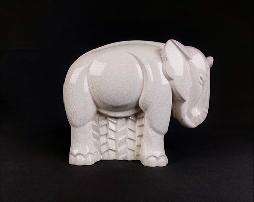 éléphant céramique - Éléphant, en