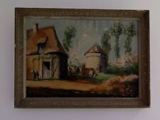 Tableau ancien école française huile