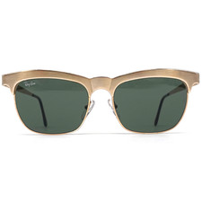 NOS vintage RAY-BAN / BAUSCH & LOMB WO755 sunglasses - France 1990's - Gold