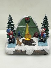 Carole Towne Collection R+A Camp Ground  LED Lights Up   Glowing Campfire