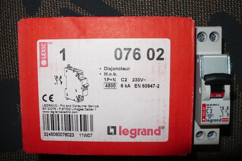 Legrand 07602 disjoncteur - legrand,
