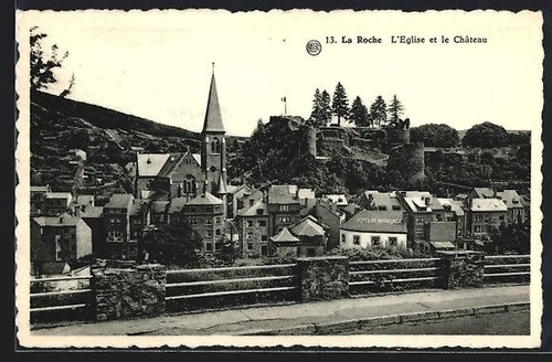 Cpa roche ardenne - la, roche-en-ardenne