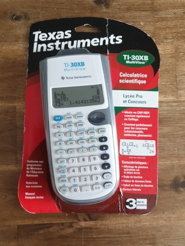 Texas instrument 30xb - texas, ti-30xb