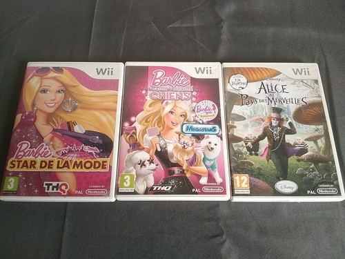 Lot jeux barbie alice - alice, aux
