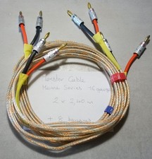 Cables enceintes montés