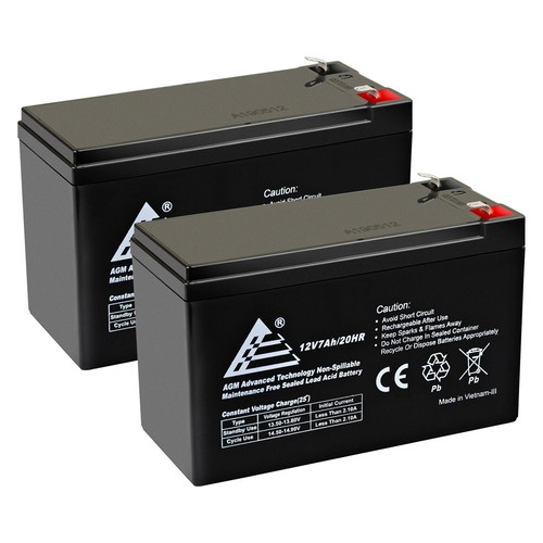 2pk replacements for 7ah - 2pk:,