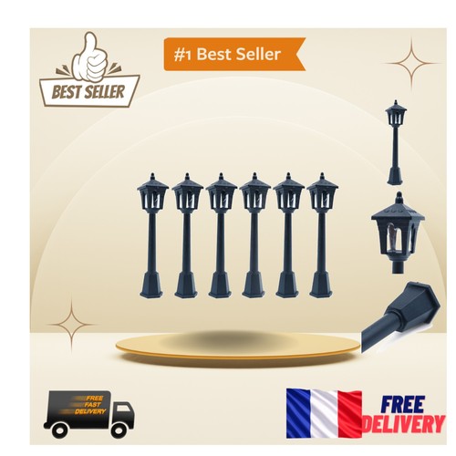 Set lampadaires de train - de,
