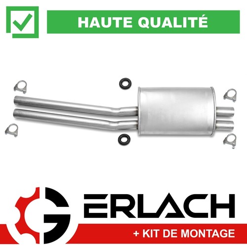 Silencieux intermediaire pour