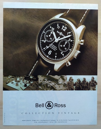 Publicité papier montre - papier,