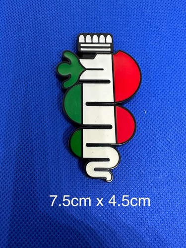 Logo emblème métal alfa - métal,