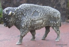 ANTIQUE WILD ANIMALS CELLULOID TOY - BISON - SIC 1906 ~ VINTAGE