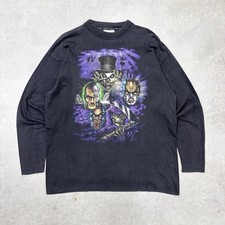 Vintage 90s Thunderdome T-Shirt XL Faded Rave Hardcore Techno Dance Or Die RARE