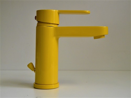 Robinet lavabo jaune ral - de,