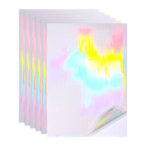 Feuilles holographiques 12x8