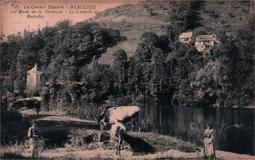 Cpa beaulieu les bords - -, de