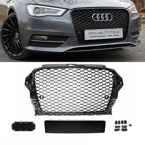 Grille calandre noire nid - grille,