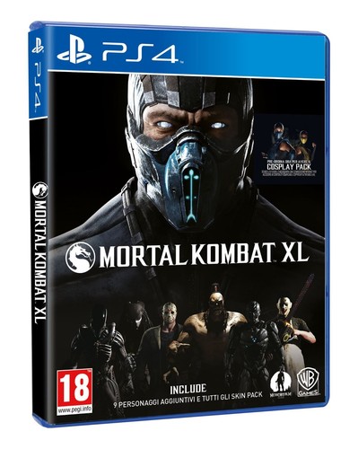 Mortal kombat ps4 - mortal, xl