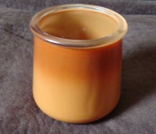 POT DE YAOURT EN VERRE TEINTE