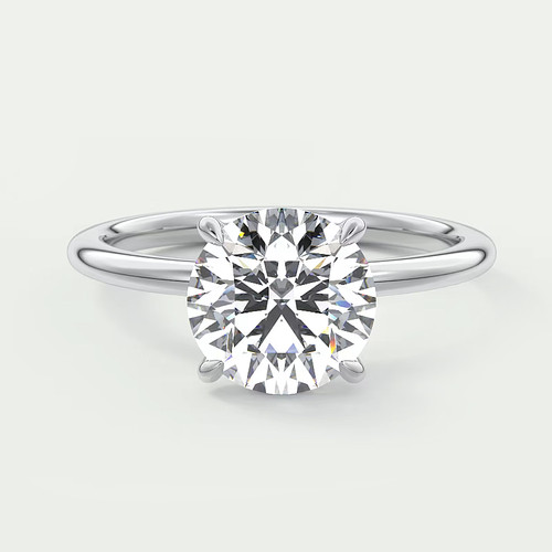Bague diamant taille ronde - , 2