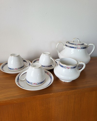 Service café porcelaine - en,