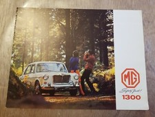 1968 MG 1300 car brochure