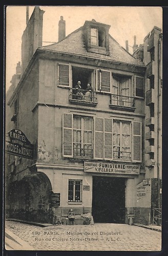 Cpa paris maison roi - cpa,