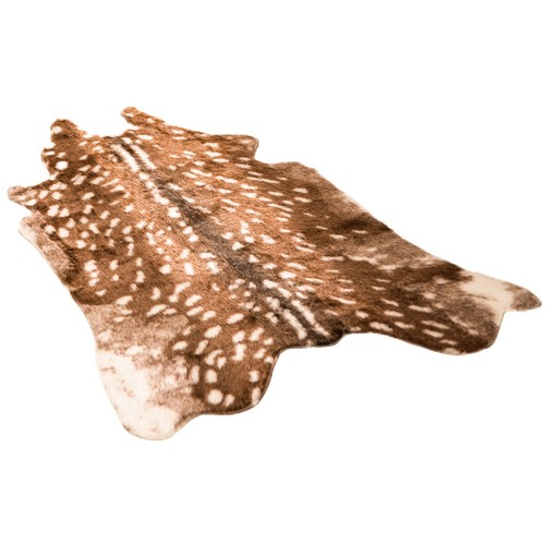 Tapis chevet peau vache - chevet,