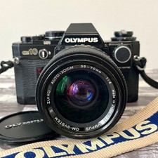 OLYMPUS OM10 SLR Film Camera w/S ZUIKO AUTO-Zoom  35-70mm F4 Lens＋Manual Adapter