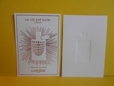 Carte publicitaire la vie est