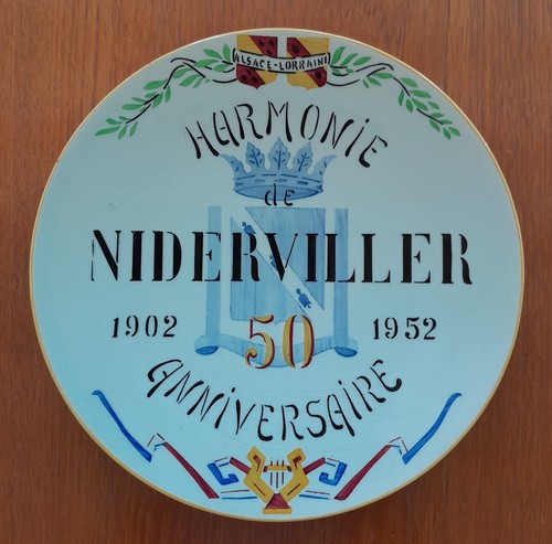 Sarreguemines assiette - sarreguemines, ?