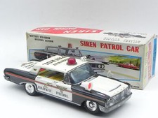 Taiyo Siren Patrol Highway Police Car Auto En Tôle Policière Japon Ford