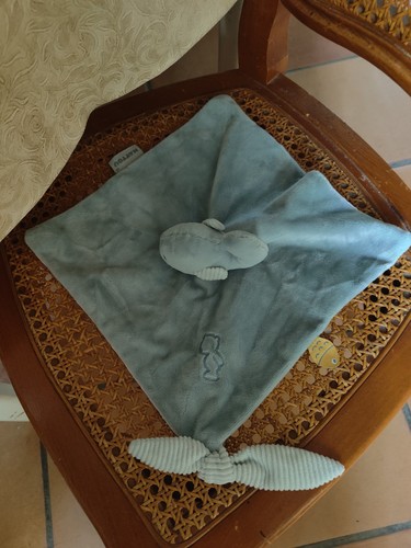 Doudou baleine nattou - baleine,