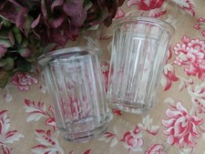 2 ANCIENS POTS À CONFITURE DE