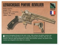 Lefaucheaux Pinfire Revolver