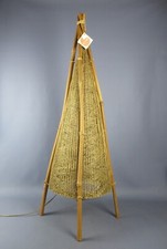 Lampe Sur Pied En Bambou Et