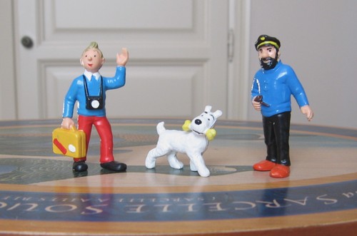 Figurines tintin milou - -, milou-