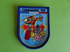 écusson brodé du commando
