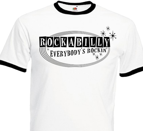 Shirt rockabilly crazy - t-shirt,