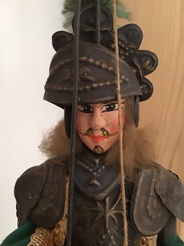 Ancienne marionnette bois