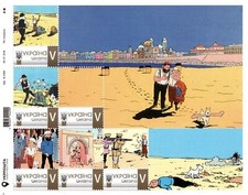 Ukraine 2021, Tintin Adventures, Desert, sheet 6v