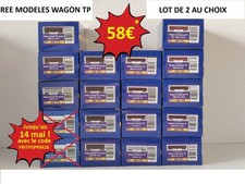 REE MODELES Lot de 2 wagons TP