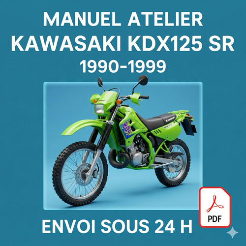 Manuel atelier kawasaki kdx125 - manuel,