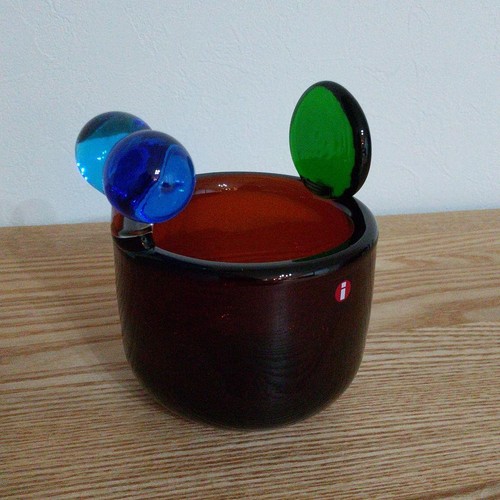 Vase pompon iittala - vase,