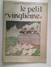 HERGE TINTIN PETIT VINGTIEME
