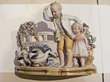 ANCIEN BISCUIT POLYCHROME VIDE