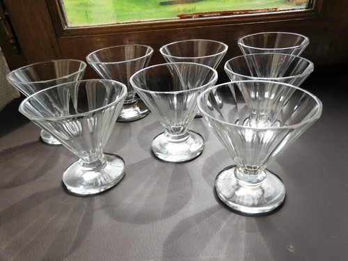 Bohemian crystal glasses - 8,