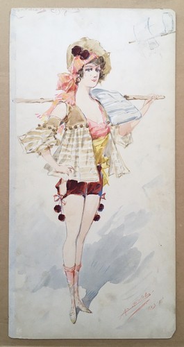 Dessin original aquarelle - original,